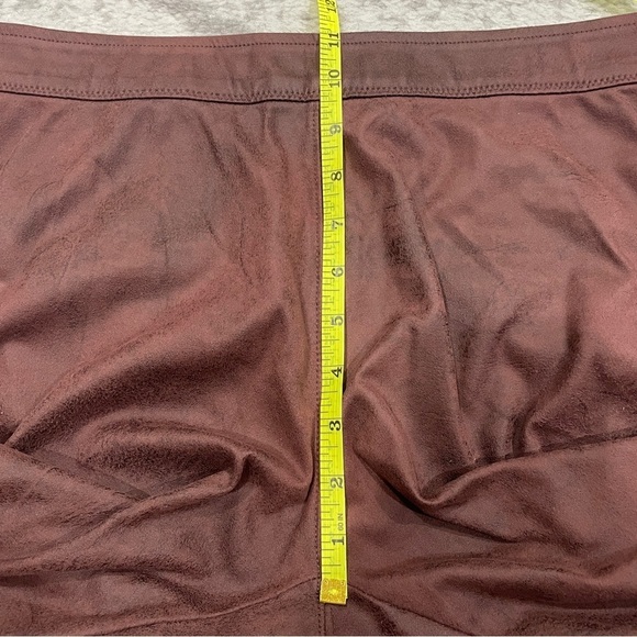 Free people Red Faux Suede Leggings - Picture 11 of 12